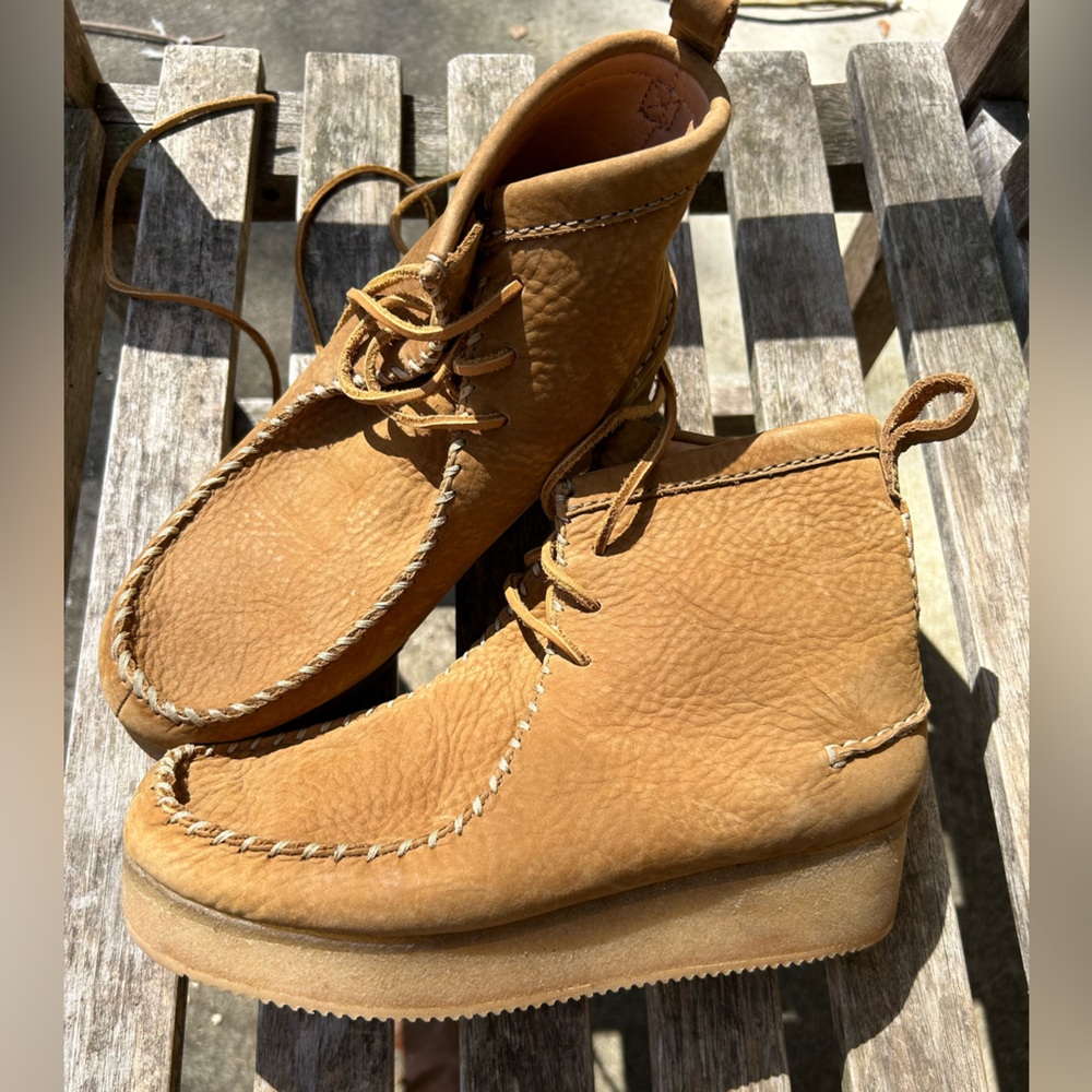 Clarks Wallabee Craft platform boot